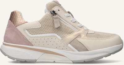 Gabor 878 Sneakers Dames - Leren Sneaker - Beige