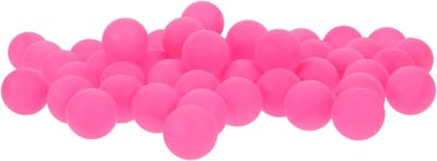 Tafeltennisballen - Plastic ballen - Feestdecoratie Loterij - Gestructureerd Oppervlak - 50 Stuks - Roze