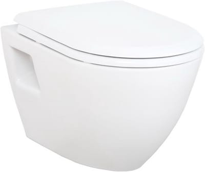 Hangend Toilet met Geïntegreerde Bidet Douche en Soft-Close Deksel