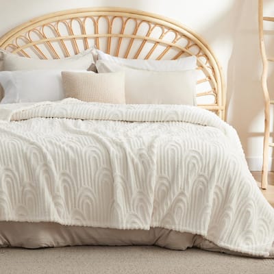 Goodivery ® Buitengewoon Zachte Dubbelzijdige Knuffeldeken van 240 x 220 cm voor Ultiem Comfort