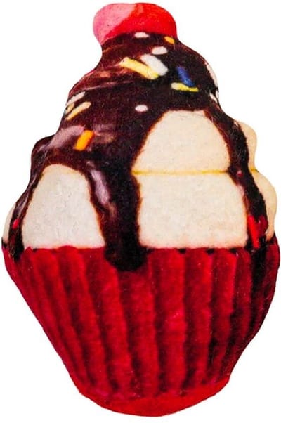 Cupcake met Catnip Bruin | Kattenspeeltje | Croci