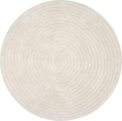 Tapis Petit Vloerkleed Robin - Natural Cream - 110 x 110 cm