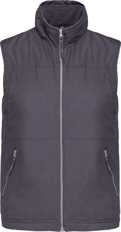 Kariban Met fleece gevoerde bodywarmer heren K659 - Convoy Grey - S