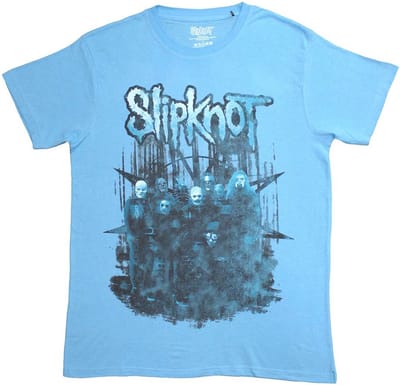 Slipknot - The End, So Far Band Heren Tshirt - S - Blauw