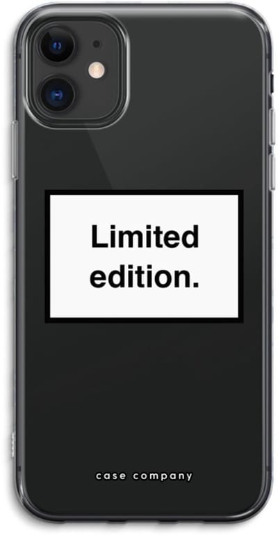 Case Company® - Hoesje geschikt voor iPhone 11 hoesje - Limited edition - Soft Cover Telefoonhoesje - Bescherming aan alle Kanten en Schermrand