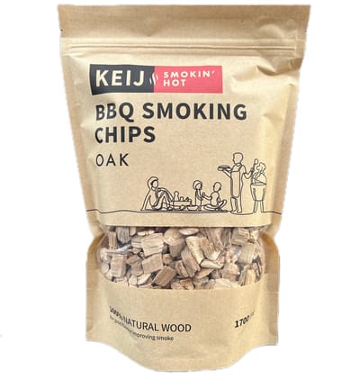 Keij Kamado BBQ smoking chips Oak - 1700 ml
