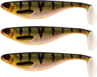 Westin ShadTeez - Bling Perch - 9cm - 7g - 3 Stuks - Groen