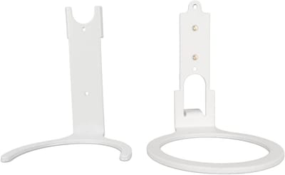 Luidspreker Wandhouder - Muurbeugel Speaker - Geluid Optimaliseren - Stevig Metaal - 17 x 10 x 10 cm - Wit