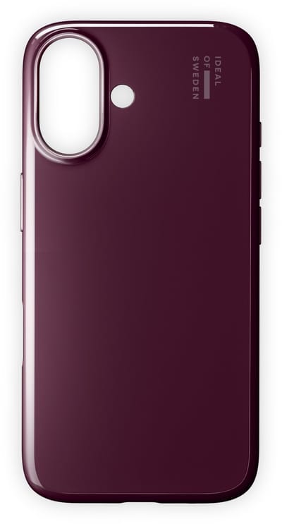 iDeal of Sweden Slim Case MagSafe geschikt voor iPhone 16 Glossy Cherry
