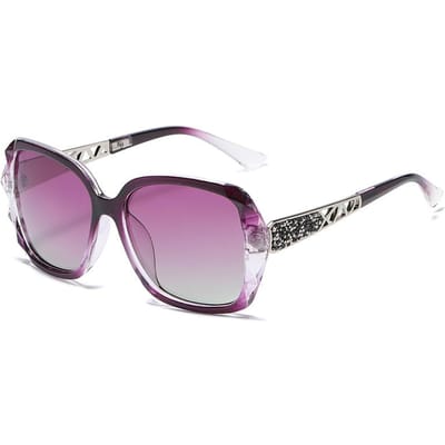 Nieuwste Zonnebrillen voor Dames met Hoge Stijl en Diamant-belegde Zonnebrillen Bescherming tegen Ultraviolette Stralen in de Zomer