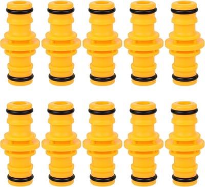 10 Stuks 1/2 Inch Tuinslangkoppelingen Mannelijk - Stekkerverbinding voor Tuinslang en Autowas