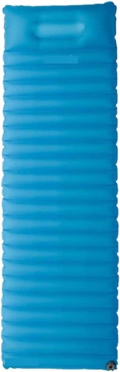 Kampeer Slaapmat - Luchtbed Tent - Buiten Slapen - Ultralicht Opblaasbaar - 60 x 185 cm - Blauw