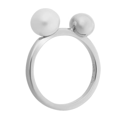 Orphelia ZR-7373/50 - Ring Parel - Zilver 925 - Zoetwaterparel - Maat 50