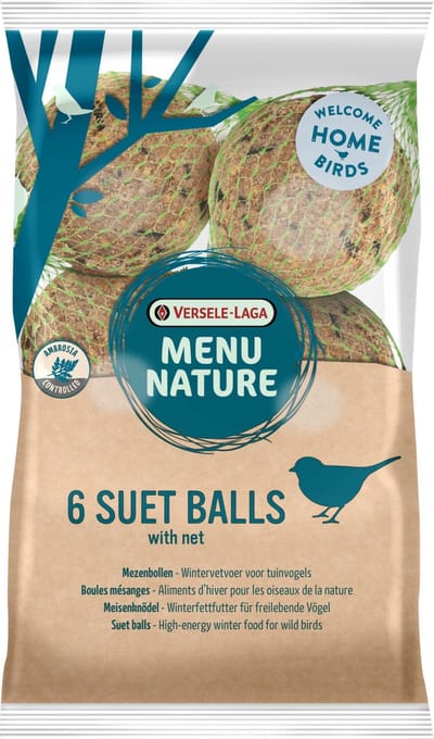 Versele-Laga Menu Nature Mezenbollen 6 Stuks - Voer - 540 g