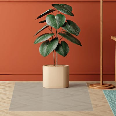 Vloerbeschermer - Onderlegger stoel - Kantoor thuis - Krasbestendig antislip - 60 x 300 cm - Transparant