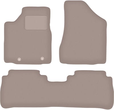 Beige velours vloermatten voor: Nissan Murano Z50 SUV (2003-2008)