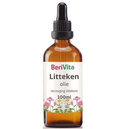 Littekenolie 100ml Pipetfles Glas - Plantaardig - Mix van 4 Natuurlijke Oliën - Gebruikt bij Verzorging van Littekens