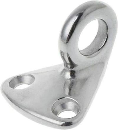 Metalen bevestigingsoog - diameter 10mm