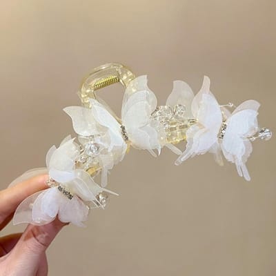Vlinderclip Haarvanger Voor Dames, Elegante En Romantische Vlindervormige Haaraccessoires, Een Dagelijkse Commuter Haarband En Stylingtool