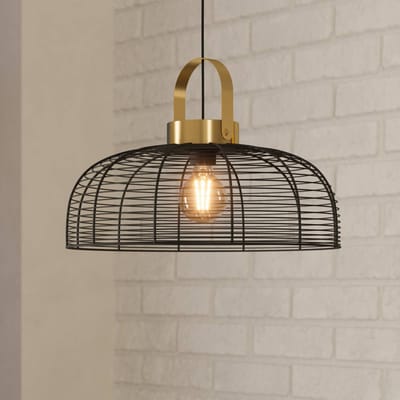 EGLO Hanglamp Roundham, doorsnede 45 cm
