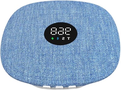 Kussen Speaker - Mini Muziekspeler - Ontspannen Luisteren - Botgeleiding Geluid - 10 Meter Bereik - Grijs
