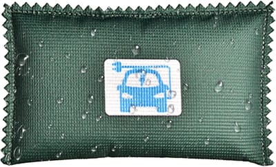 Vochtvanger Auto - Ontvochtiger Herbruikbaar - Voorkomt Beslaan - Kleurindicator - 13x8 cm - Grijs