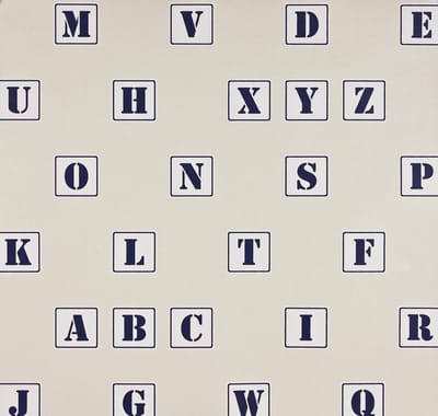 Dutch Wallcoverings Papierbehang blokken - blauw/beige