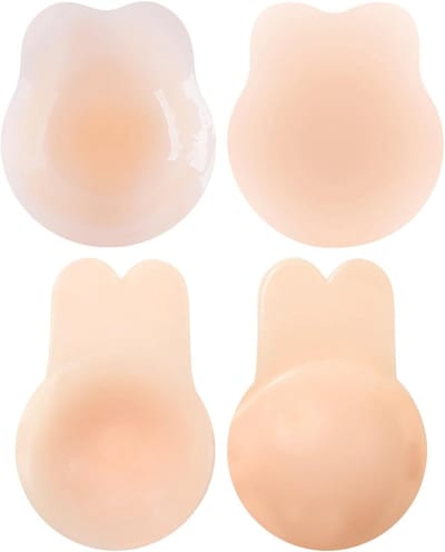 Siliconen Onzichtbare Borststickers voor Lift en Steun, Anti-Sagging en Comfortabel Ondergoed, Ideaal voor Grote Borsten