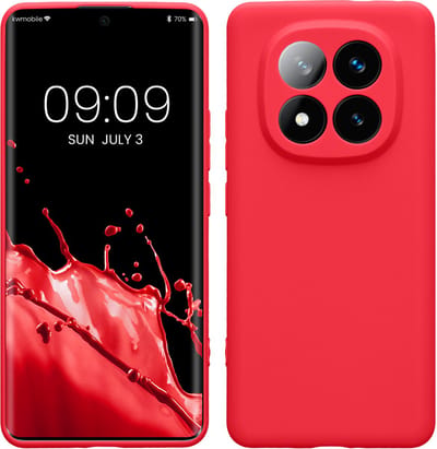 kwmobile telefoonhoesje geschikt voor Xiaomi Redmi Note 14 Pro+ 5G / Redmi Note 14 Pro Plus 5G - Hoesje voor smartphone - Precisie camera uitsnede - In neon roze