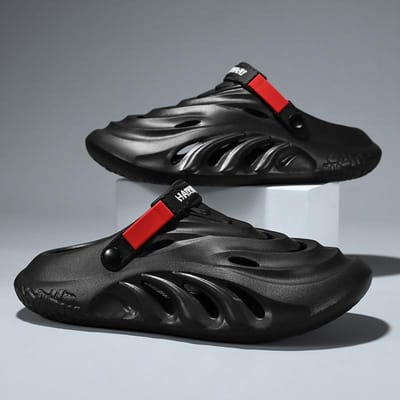 Herensandalen Strand Schoenen Huispantoffels Dikke Zool Zacht en Comfortabel Antislip Slijtvast Ventilerend Mode Nieuw Unisex 42 gray