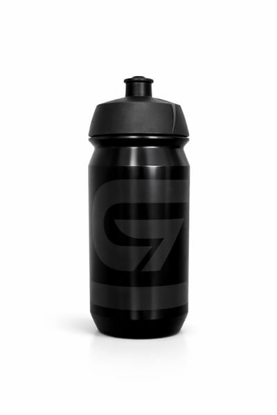 STRYDE Sportbidon 500 ml – BPA-vrije Fiets Bidon – Knijpbare Drinkfles Wielrennen & Sport – Zwart