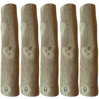 Boris & Lotje Koffieboom Kauwwortel Hond M (15–17 cm) - 5 Stuks - Hondensnack - Kauwstaaf - Harde Kauwsnack - Hypoallergeen - Coffee Wood