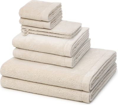 Cawö Sonstiges 2 X washandjes 2 X gasten- 2 X douche- 2 X handdoek - in set Lifestyle