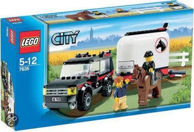 LEGO City Jeep met paardentrailer - 7635