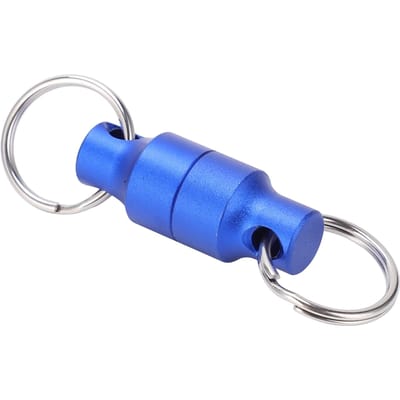 Vliegvissen Magnetische Net Release met Karabijnhaak Aluminium Landingsnet Release Houder blue