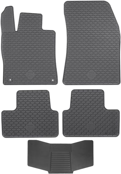 Max-Dywanik DOMA Serie - Rubber Matten Set - DS 4, Opel Astra VI, Peugeot 308 - Inclusief Tunnelbescherming - Precieze Pasvorm