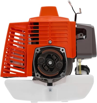 Benzinemotor - 2-takt motor - Tuinonderhoud - Luchtgekoeld - 63cc - Rood