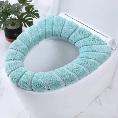 Livano Wc Bril Hoes - Toiletbril Cover - Toiletbril - Wc Deksel - Wasbaar - Verwarmde Wc Bril - (Niet Elektrisch) - Warm - Groen