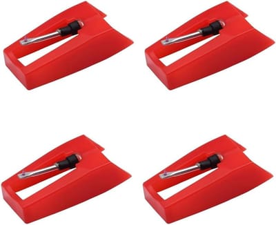 Platenspeler naalden - Set van 4 stuks voor Crosley, Ion, Jensen, Bush en Teac - Hoge kwaliteit stylus voor optimaal geluidsgenot