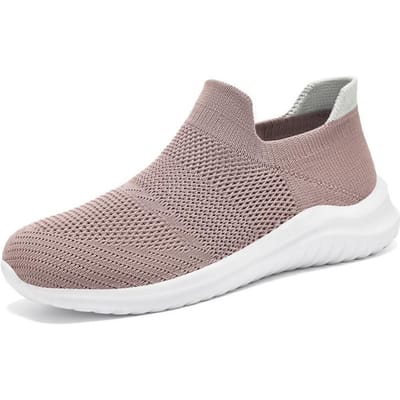 Schoenen voor Damesschoenen Nieuwe Stijl van Zachte Zool Comfortabele Dames Casual Enkele Schoenen Veelzijdige Dames Enkele Schoenen Ademende Mesh Schoenen 40 gray