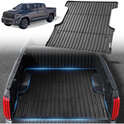 Tapis de benne de camion compatible 2022-2024 Toyota Tundra Accessoires de revêtement de benne de camion en TPE