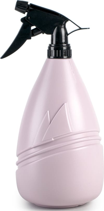 Plasticforte Plantenspuit met een inhoud van 1150 ml - roze - verstuiver kop - 26 cm - kunststof