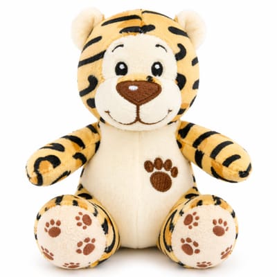 Topknuffels® Luipaard Zittend Pluche Knuffel Dier 16 cm - Speelgoed Knuffels voor Kinderen Jongens Meisjes - Knuffeldieren - Animal Plush Toy