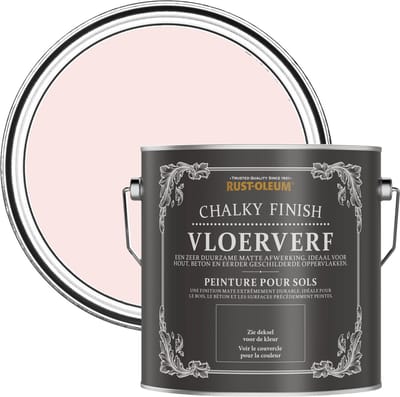 Rust-Oleum Roze Vloerverf - Aardbei Vanille 2,5L