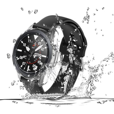 Beschermhoes voor Smartphone Smartwatch Cases voor Watch3 Lte voor Watch 3 Bluetooth Smartwatch 41MM Compatibel voor SM black
