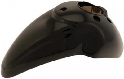 voorspatbord één voor scooter piaggio 50 liberty 2004 tot 2008 zwart nieuw