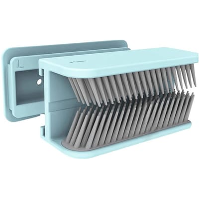 Siliconen Douche Haarvanger Wandmontage Haarstopper Haarverzamelaar Voor Wastafel Bad Badkamer Accessoires Herbruikbaar blauw