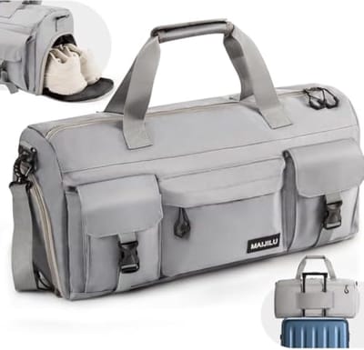41L Sporttas met Schoenenvak en Nat Vak - Multifunctionele Duffelbag voor Sport, Reis en Yoga