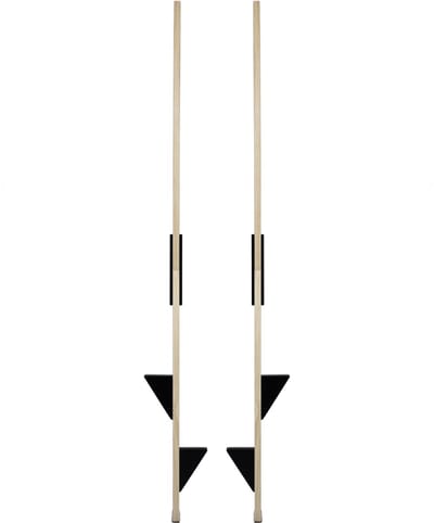 Houten Stelten - Beukenhout - 170 cm - Zwart - Demontabel