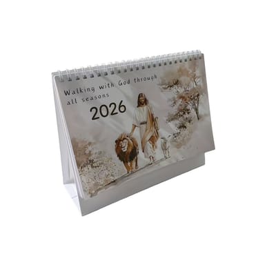 VANDAAG VERZONDEN - Kalender 2026 - Bijbelteksten - Bijbel - A5 - Jezus Jesus - Christelijk - Agenda Verjaardag